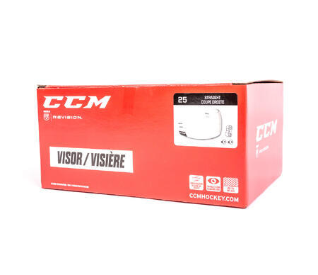 Plexi CCM Straight Visor VR25